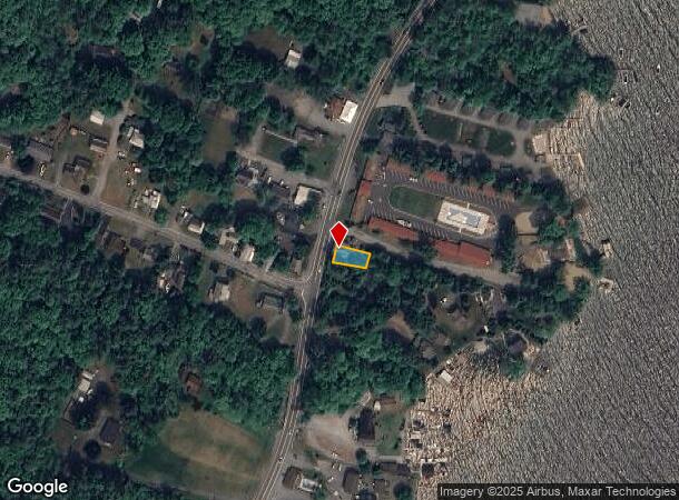  3708 Lake Shore Dr, Diamond Point, NY Parcel Map