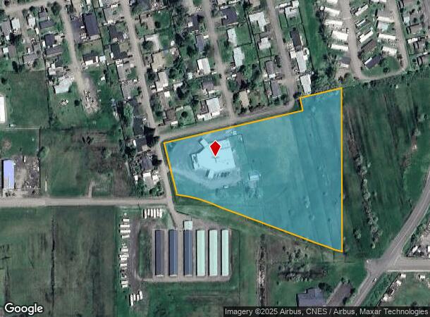 450 Hawthorne St, Sutherlin, OR Parcel Map