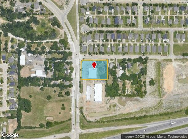  9636 Brierwood Ln, Dallas, TX Parcel Map