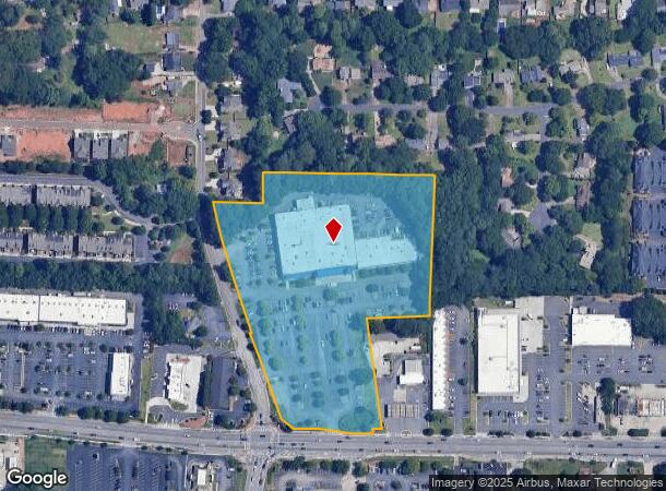 736 Whitlock Ave, Marietta, GA Parcel Map