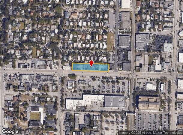  605 Belvedere Rd, West Palm Beach, FL Parcel Map