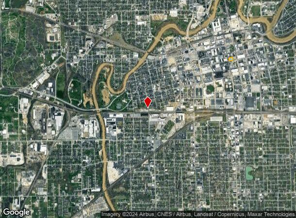  823 S Calhoun St, Fort Wayne, IN Parcel Map