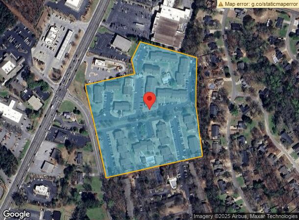  2420 Marchbanks Ave, Anderson, SC Parcel Map