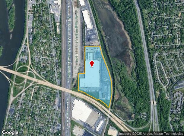  3900 Industrial Rd, Harrisburg, PA Parcel Map