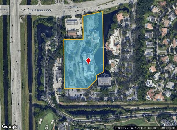  7920 Glades Rd, Boca Raton, FL Parcel Map