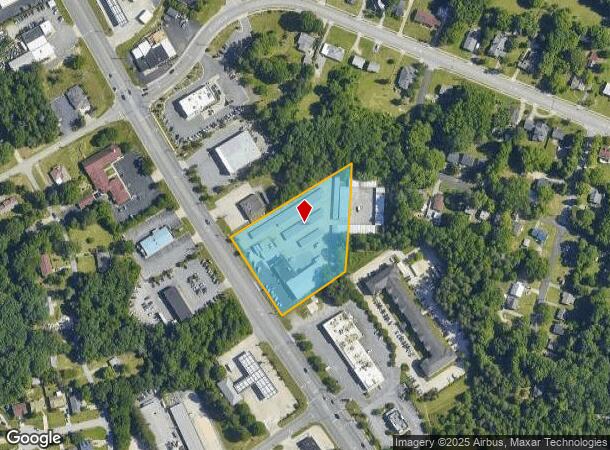  2910 N Main St, High Point, NC Parcel Map