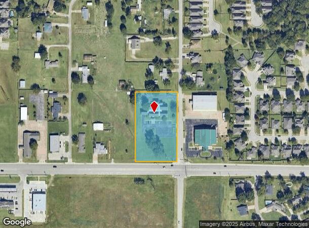 2605 W Main St, Jenks, OK Parcel Map