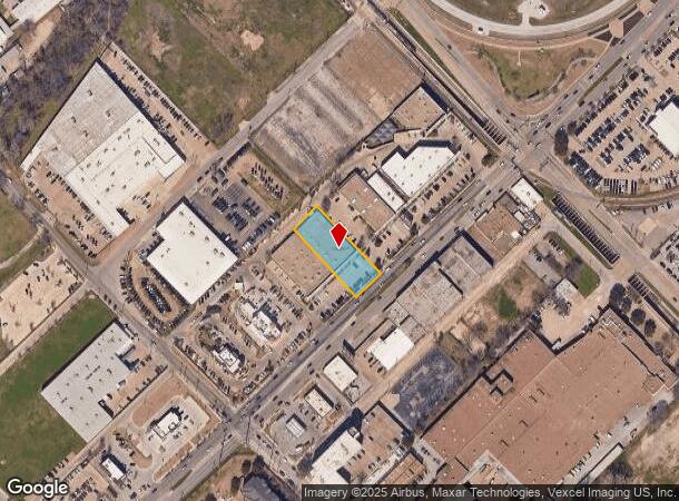  2615 W Mockingbird Ln, Dallas, TX Parcel Map