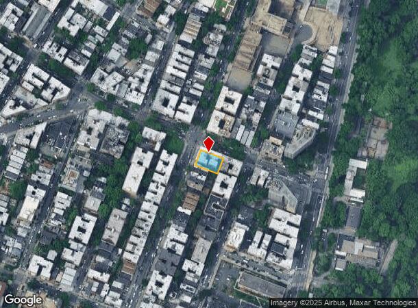 724 E 187Th St, Bronx, NY Parcel Map