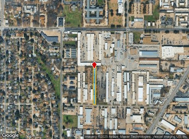 1219 Colorado Ln, Arlington, TX Parcel Map