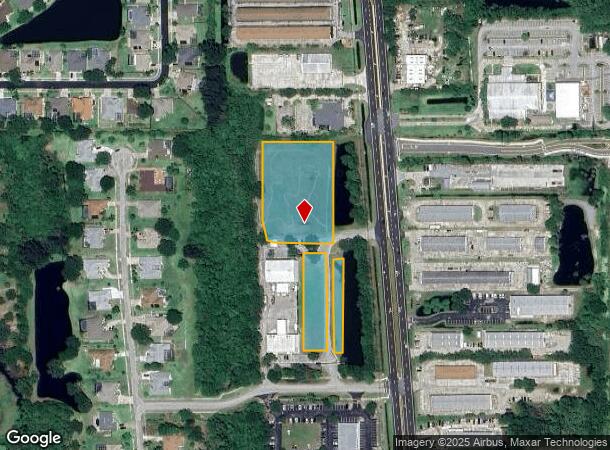 1909 N Unknown Pkwy, Merritt Island, FL Parcel Map