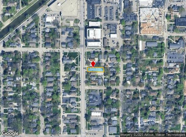  6163 N College Ave, Indianapolis, IN Parcel Map