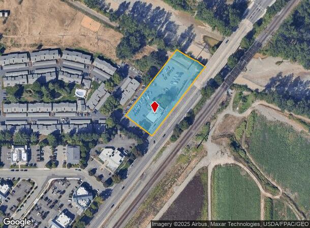  3207 E Main, Puyallup, WA Parcel Map