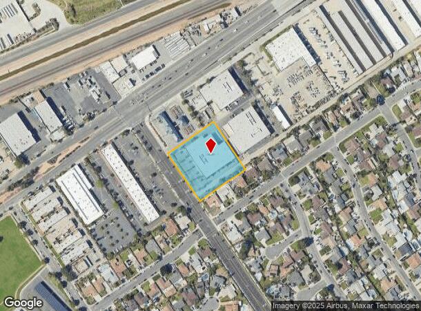  3755 Lincoln St, Riverside, CA Parcel Map