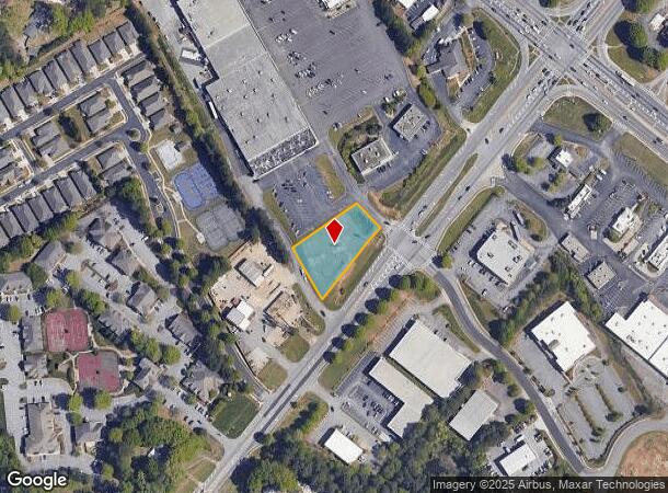  1460 Buford Hwy, Buford, GA Parcel Map