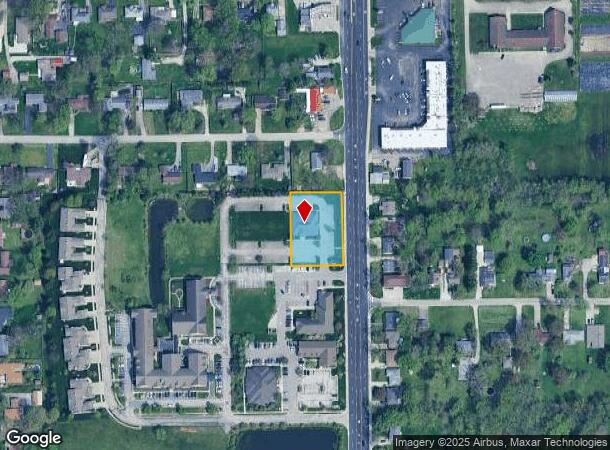  1314 N Post Rd, Indianapolis, IN Parcel Map