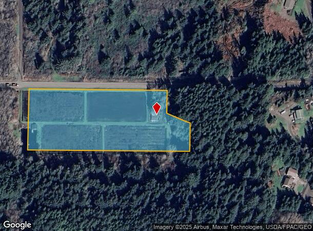  3804 40Th St, Seaview, WA Parcel Map