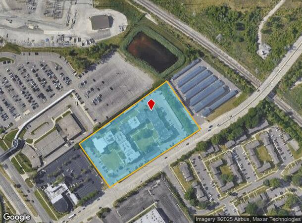 900 Martin Luther King Jr Blvd S, Pontiac, MI Parcel Map