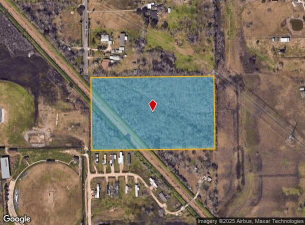827 W County Road 827 Ln, Pearland, TX Parcel Map