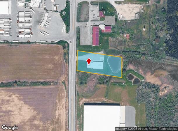 8511 Alleghany Rd, Corfu, NY Parcel Map