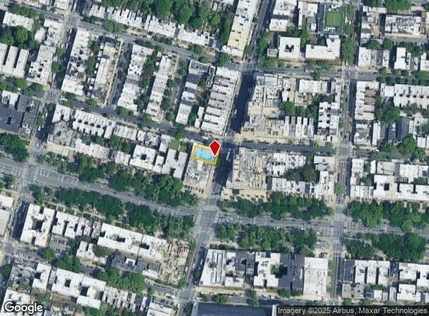  1530 Bedford Ave, Brooklyn, NY Parcel Map