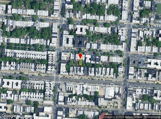  1384 Sterling Pl, Brooklyn, NY Parcel Map