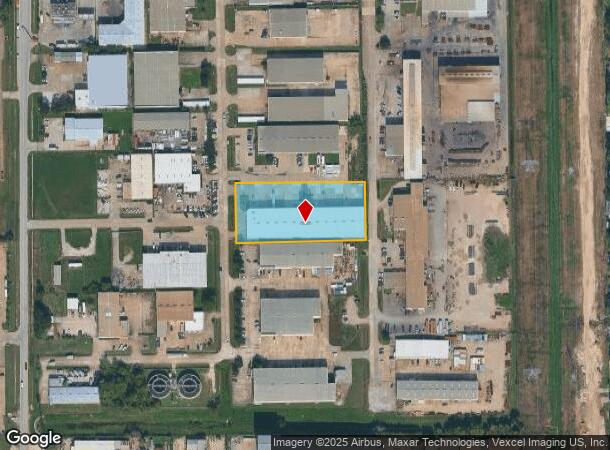 6546 Petropark Dr, Houston, TX Parcel Map