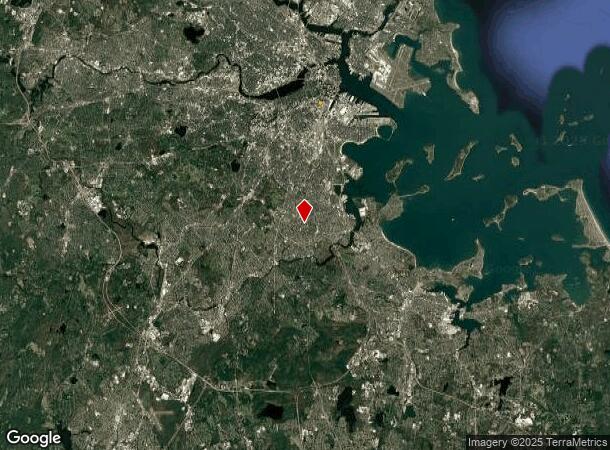  29 Harvard St, Dorchester Center, MA Parcel Map