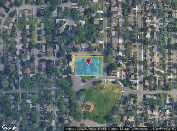  3620 43Rd Ave N, Minneapolis, MN Parcel Map