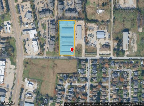 1145 Mineral Springs Rd, Arlington, TX Parcel Map