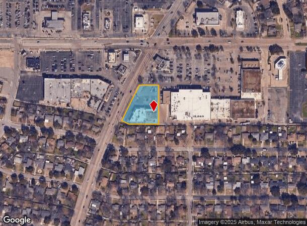  2520 Gus Thomasson Rd, Dallas, TX Parcel Map