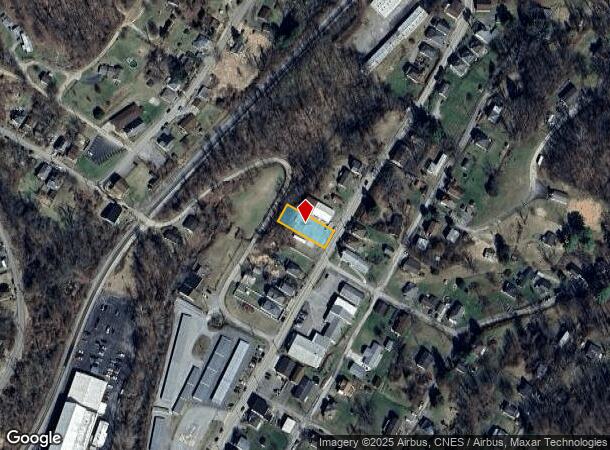 Simpson St, Clarksburg, WV Parcel Map