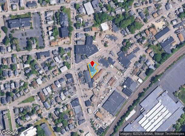  216 Felton St, Waltham, MA Parcel Map