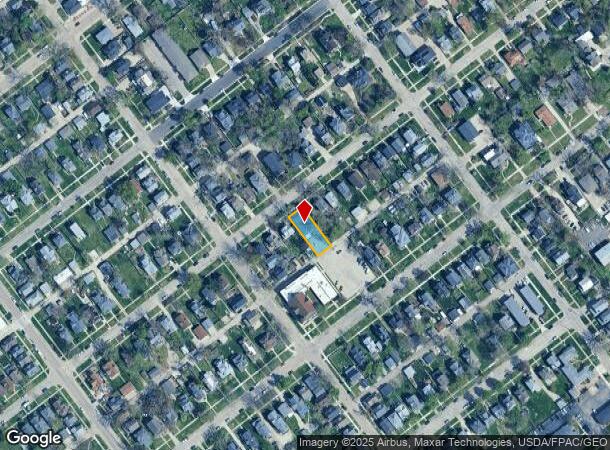  1717 C Ave Ne, Cedar Rapids, IA Parcel Map