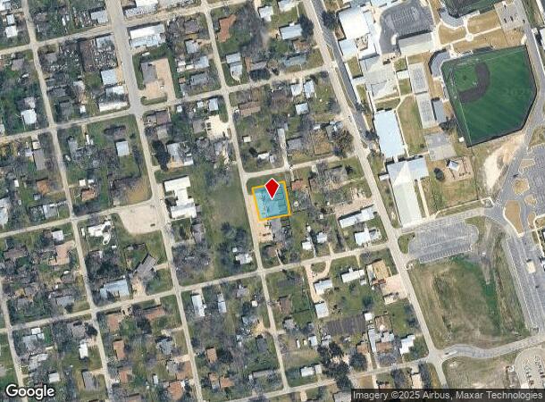 202 Electra St, Thrall, TX Parcel Map
