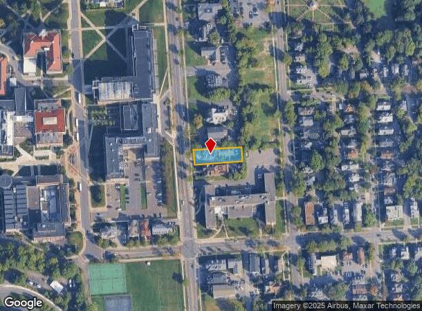 747 Comstock Ave, Syracuse, NY Parcel Map