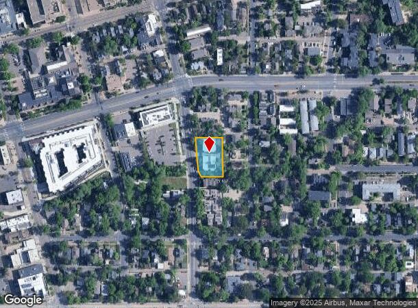  1700 17Th St, Boulder, CO Parcel Map