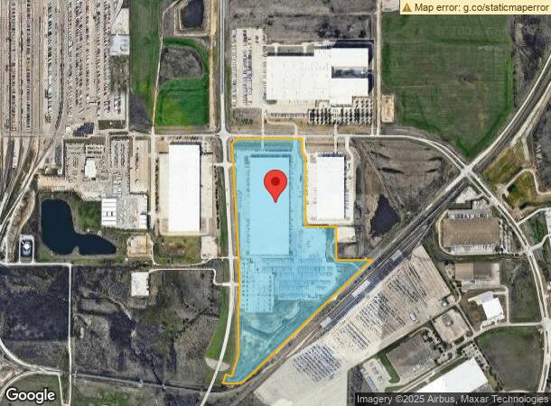  1400 Intermodal Pkwy, Haslet, TX Parcel Map