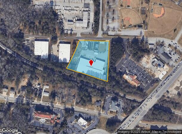  1275 S Main St Ne, Conyers, GA Parcel Map