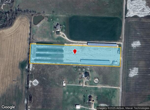  517 Vaughan Ln, Tioga, TX Parcel Map