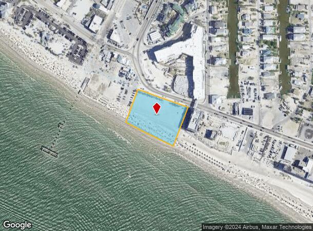  1100 Estero Blvd, Fort Myers Beach, FL Parcel Map