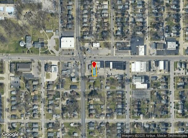  2208 Mishawaka Ave, South Bend, IN Parcel Map