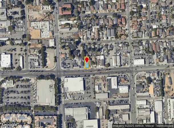  1225 W San Carlos St, San Jose, CA Parcel Map