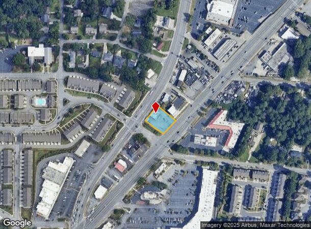 3473 Clairmont Rd Ne, Brookhaven, GA Parcel Map