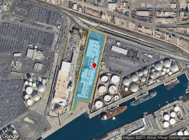 1710 Pier B St, Long Beach, CA Parcel Map
