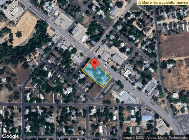  803 E Main St, Fredericksburg, TX Parcel Map