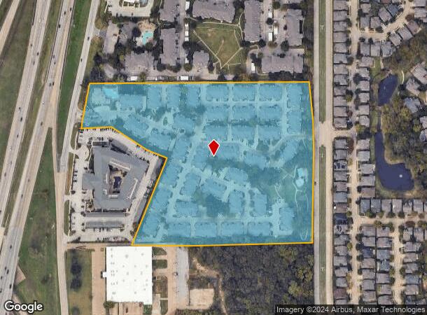  2400 State Highway 121, Euless, TX Parcel Map