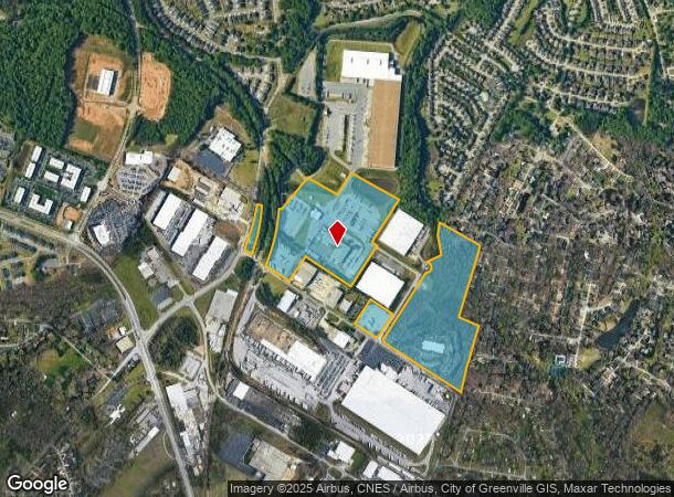 200 Bi Lo Blvd, Greenville, SC Parcel Map