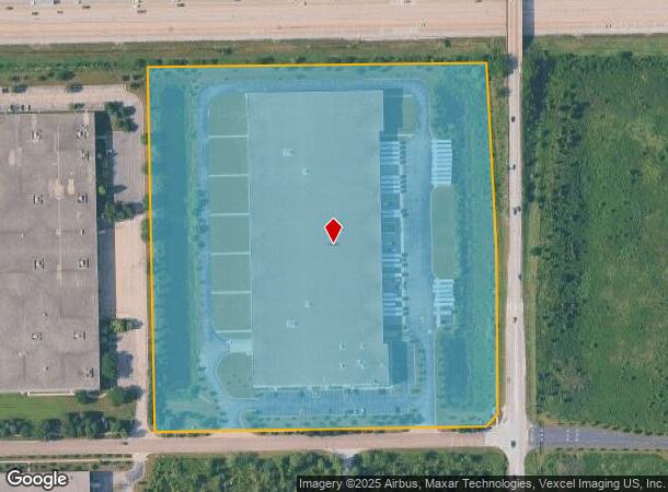  1405 Sequoia Dr, Aurora, IL Parcel Map