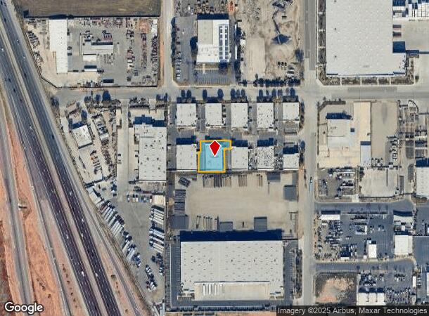  5162 Western Way, Perris, CA Parcel Map